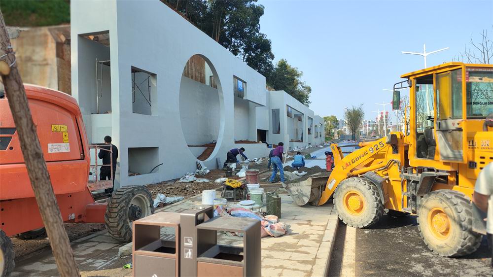 花园装饰墙清水装饰