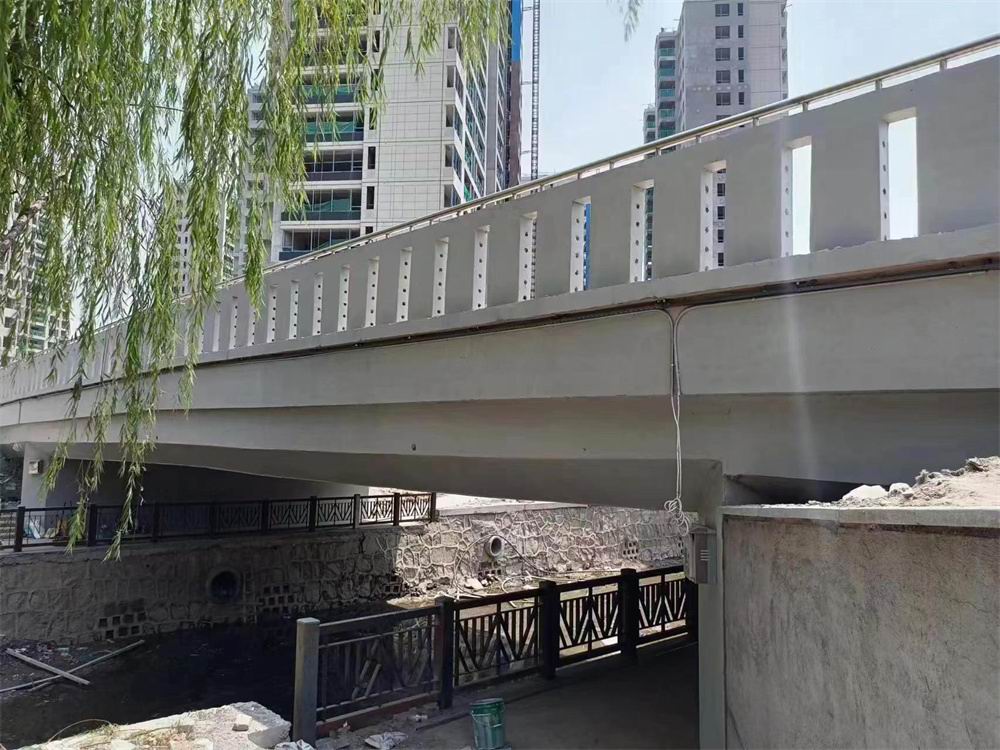 桥面清水混凝土装饰