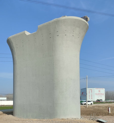 墩柱表面缺陷修复装饰